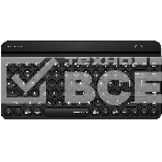 Клавиатура A4Tech Fstyler FBK30 черный/серый USB беспроводная BT/Radio slim Multimedia (FBK30 BLACKCURRANT), фото 1