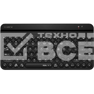 Клавиатура A4Tech Fstyler FBK30 черный/серый USB беспроводная BT/Radio slim Multimedia (FBK30 BLACKCURRANT)