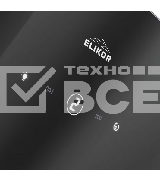 Вытяжка Elikor RISE BK 50 черный