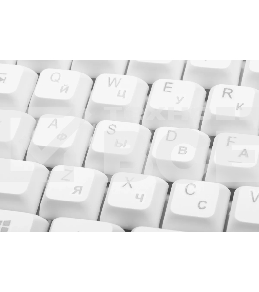 Клавиатура Acer OKW301 (ZL.KBDCC.01B) проводная, USB, белый