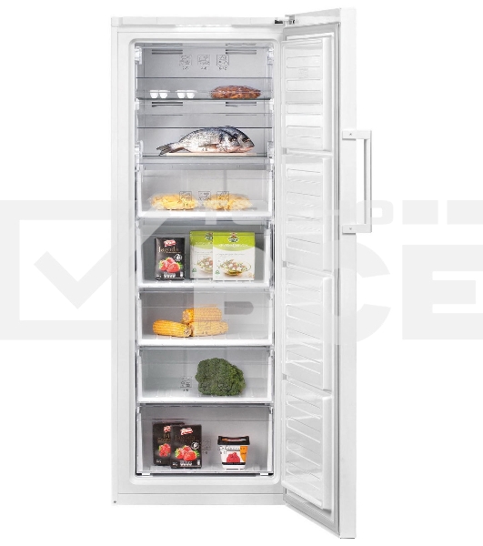 Морозильная камера Beko FNKR5290E21S, серебристый, 255 л, 7 ящиков