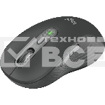 Мышь беспроводная Logitech M750 L Large графитовый, 4000 dpi, радиоканал, Bluetooth, USB, кнопки - 5, фото5