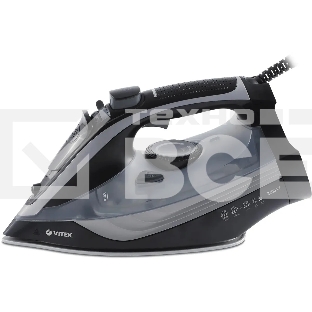 Утюг Vitek VT-8349 черный/серый