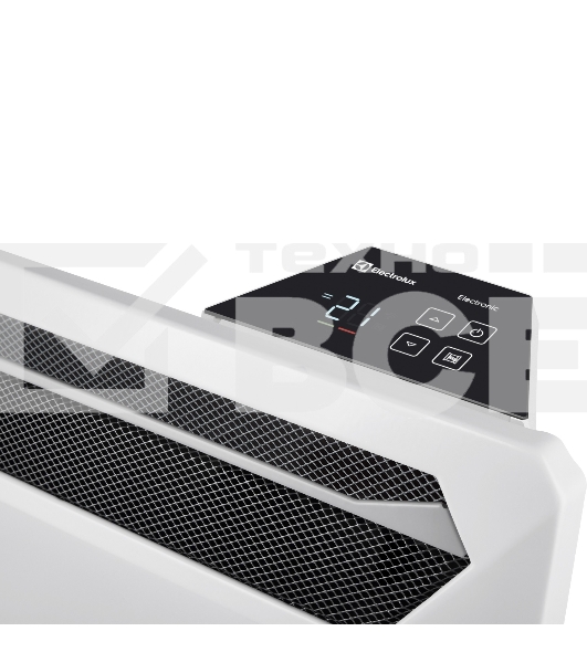 Комплект Electrolux Rapid Transformer с блоком управления и шасси ECH/R-2500 T-TUE4 белый, 2500 Вт, 30 м2, термостат, дисплей