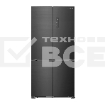 Холодильник WILLMARK BIC-785IX нержавеющая сталь трехкамерный 331/151л морозилка снизу NoFrost, фото 1