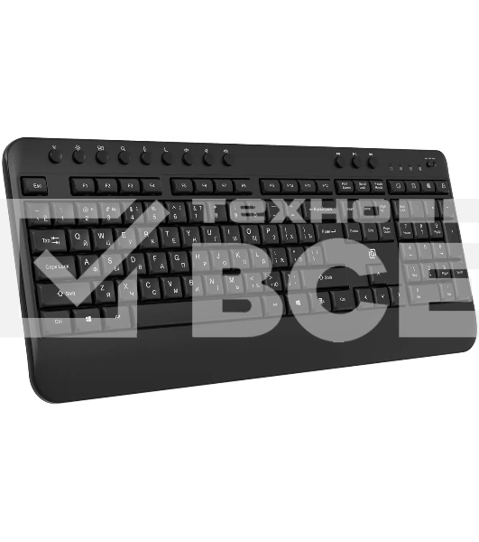Клавиатура Oklick K257W беспроводная, радиоканал, чёрный