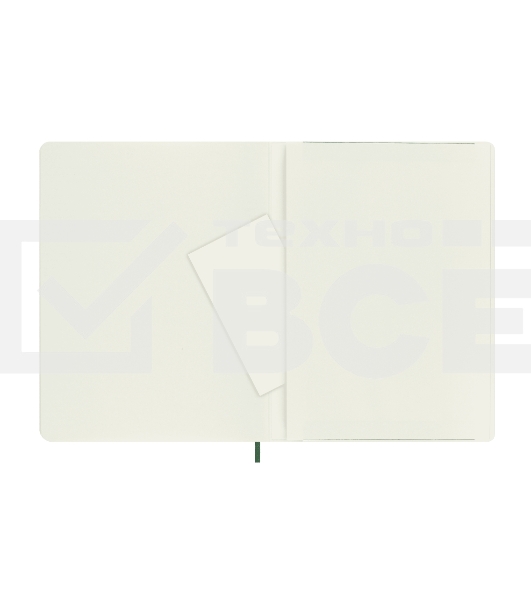 Блокнот Moleskine CLASSIC SOFT QP623K15 XLarge 190х250мм, 192 страниц, нелинованный, мягкая обложка, зеленый