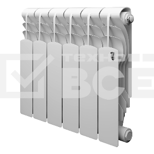 Радиатор биметаллический Royal Thermo Revolution B 350 - 6 секц.