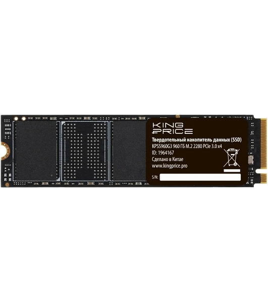 Накопитель SSD KingPrice PCIe 3.0 x4 960Gb KPSS960G3 M.2 2280