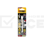 Сверло спиральное по металлу Denzel 4,5 x 80 мм, Р6М5, Golden Tip, многогранная заточка, фото2