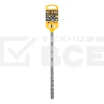 Бур по бетону Denzel цельная крестовая пластина, 12x265 мм, SDS PLUS, фото3