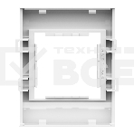 Рамка установочная под 45х45 2мод. PDA-45N 80 (подходит для Mosaic) ДКС 00513, фото3