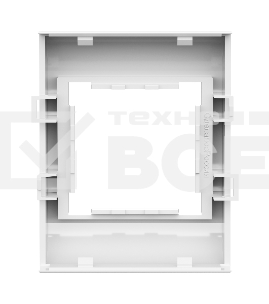 Рамка установочная под 45х45 2мод. PDA-45N 80 (подходит для Mosaic) ДКС 00513