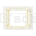 Рамка установочная под 45х45 2мод. для кабель-канала Праймер ИЭК CKK-40D-RU2-K01, фото2