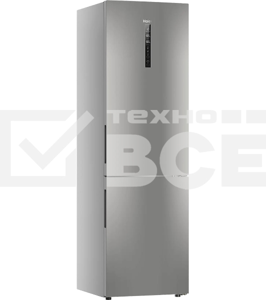 Холодильник Haier C2F620CFU1 серебристый двухкамерный 278/108л морозилка снизу, No Frost