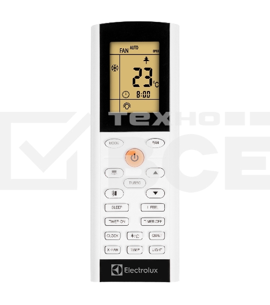 Внутренний блок сплит-системы кассетного типа Electrolux EACC/in-12H/UP4-DC/N8 инвертор, 12000 BTU, 35 м², 29 дБ, охлаждение, обогрев, осушение, белый