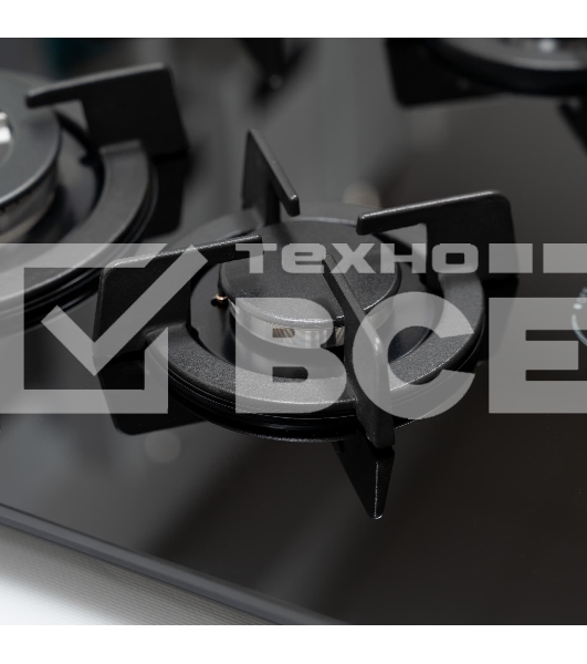 Газовая варочная панель GENBERG G6024-WGIK черный