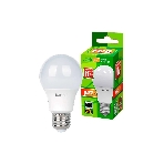 Лампа светодиодная JazzWay PLED-ECO/SE-A60 11Вт грушевидная 3000К теплый белый E27 840лм 230В, фото2