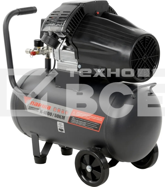 Компрессор поршневой Парма K-1800/50КМ масляный 285л/мин 50л 1800Вт серый/черный