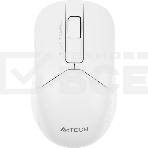 Мышь беспроводная A4Tech Fstyler FB12 белый, 1200 dpi, радиоканал, Bluetooth, USB, кнопки - 3, фото 1