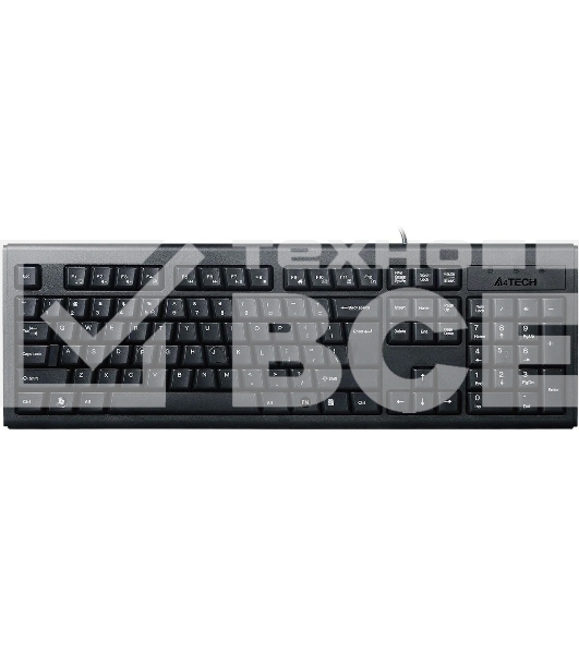 Комплект клавиатура+мышь A4Tech KRS-8372 проводной, USB, 1200 DPI, чёрный