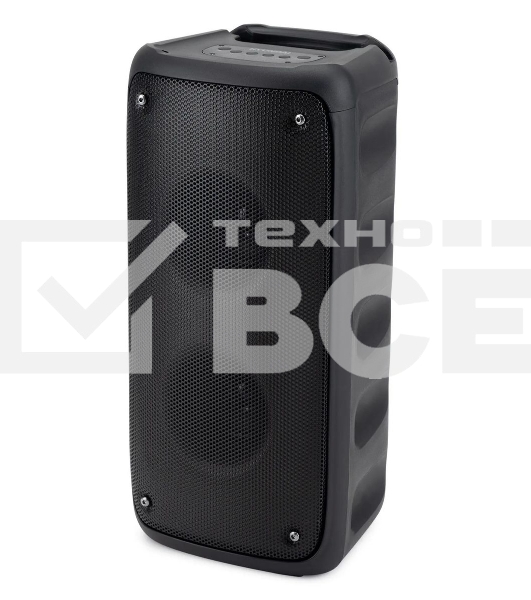 Минисистема Hyundai H-MC1230 черный 40Вт FM USB BT micro SD