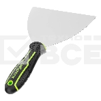 Шпательная лопатка из нержавеющей стали Сибртех 150 мм, двухкомпонентная рукоятка, фото4