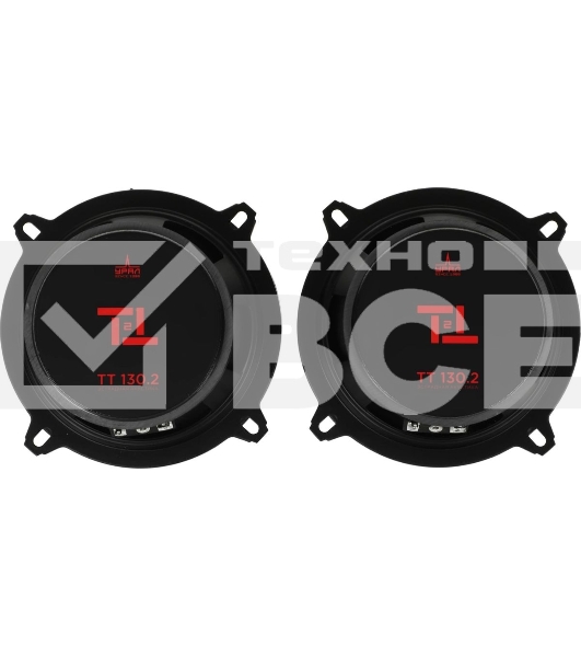 Колонки автомобильные Ural ТТ 130.2 (без решетки) 180Вт 91дБ 4Ом 13см (5дюйм) (ком.:2кол.) среднечастотные однополосные