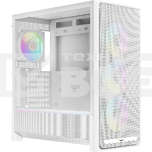 Корпус Ocypus Delta C70 WH ARGB, Midi-Tower, белый, 4 x 120 мм