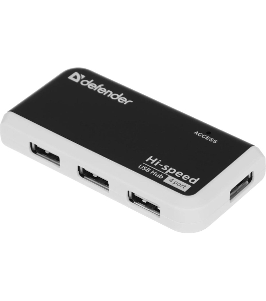 USB-разветвитель Defender QUADRO INFIX, USB 2.0 - 4 порта, USB