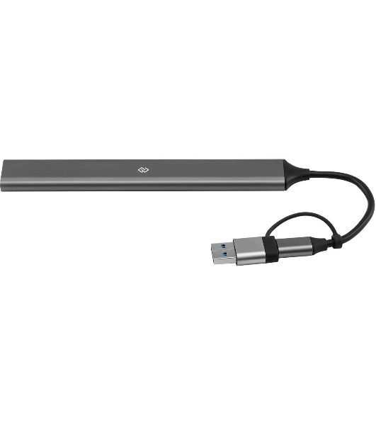USB-концентратор Digma DHUB-7USB-AC-3.0, USB-C + USB-A, USB 3.0 7 портов, USB
