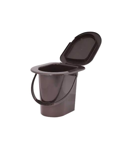 Ведро-туалет 13л М6081 со съемной ручкой Альтерна