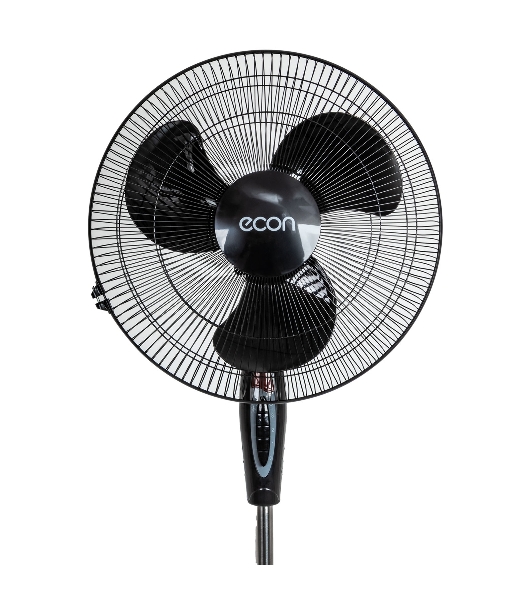 Вентилятор ECON ECO-SF1601 черный, напольный, 45 Вт, 3 скорости, 40 см