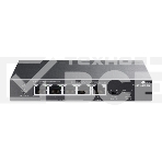 Коммутатор настольный TP-Link TL-SG1005P-PD с 5 гиг. портами (1 порт с входящим PoE++, 4 порта с исходящим PoE+), бюджет PoE: 9, 21, 47 или 66 Вт (зависит от используемого стандарта входящего PoE), фото 1