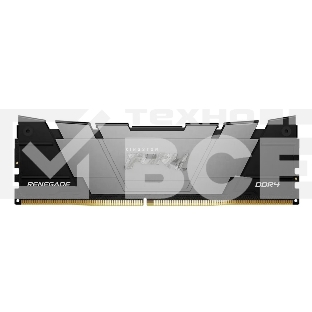 Оперативная память Kingston Fury Renegade, DDR4, 16GB (2x8GB), 4600MHz, CL19, с радиатором, черный