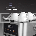 Кофеварка рожковая Zigmund & Shtain ZCM-883 стальной, исп. кофе - молотый, 1.5 л, 1200 Вт, 15 Бар., фото4