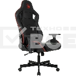Кресло игровое A4Tech Bloody GC-840 черный, сиденье черный, эко.кожа, с подголов. крестов. металл черный, пластик черный, фото42