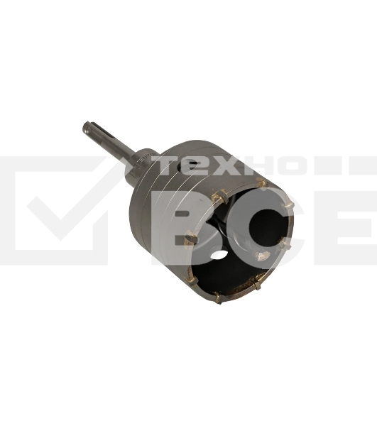 Коронка буровая по бетону с оснасткой TCT-72 М22 SDS-plus Master EKF tct-72-m22