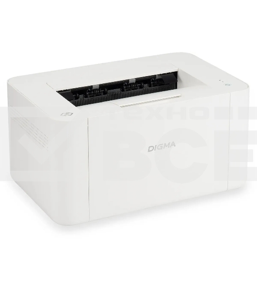 Принтер лазерный Digma DHP-2401 белый, A4, ч/б, печ. до 24 стр/мин., 600 x 600 dpi, USB