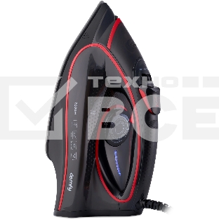 Утюг Domfy DSC-EI606 2600Вт черный/красный