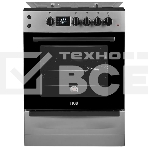 Плита комбинированная MIU 6041 ЕRPDCHK серый, конфорок 4 шт газовых, духовка 65 л, 60 см x 85 см x 60 см, фото4