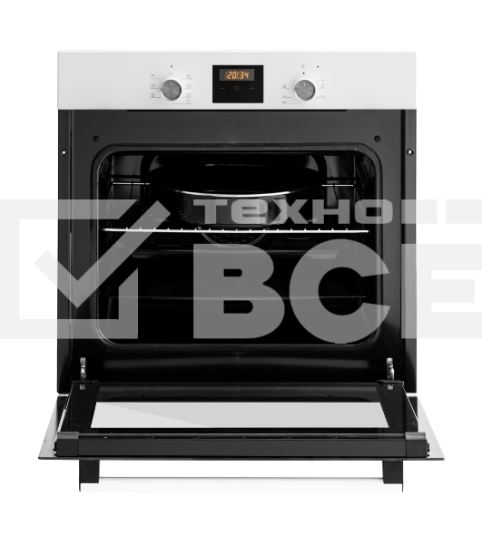 Электрический духовой шкаф Simfer B6EW56024, встраиваемый, белый