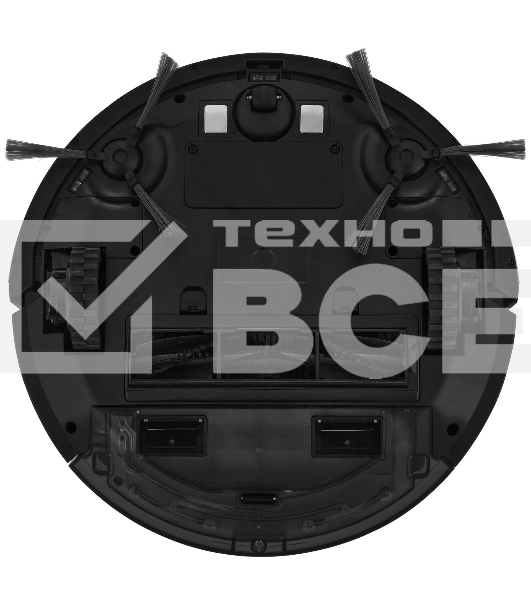 Робот-пылесос Coolfort CF-3206 черный, 2600 мАч Li-Ion, уборка влажная/сухая, пылесборник контейнер 0.23 л