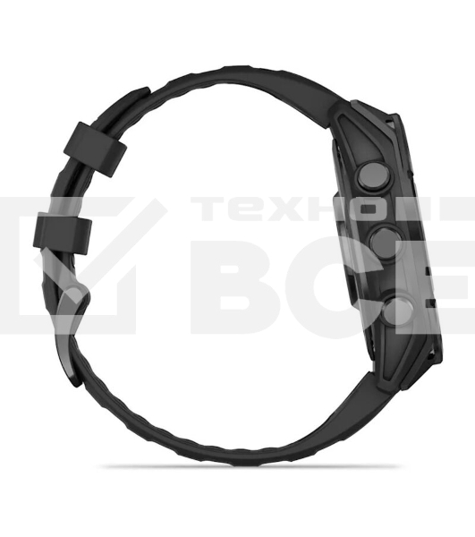 Смарт-часы Garmin Fenix 8 AMOLED серый, черный 47мм