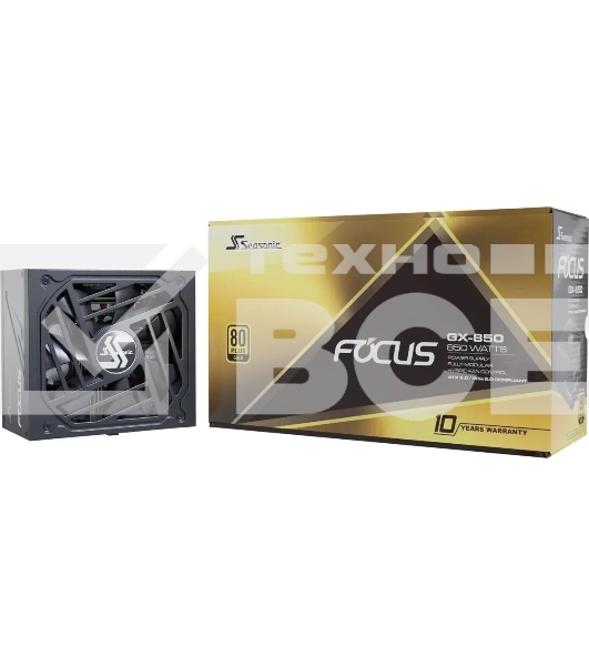 Блок питания Seasonic ATX 850W Focus GX-850 80 PLUS gold (20+4pin) APFC 135мм fan 10xSATA Cab Manag RTL
