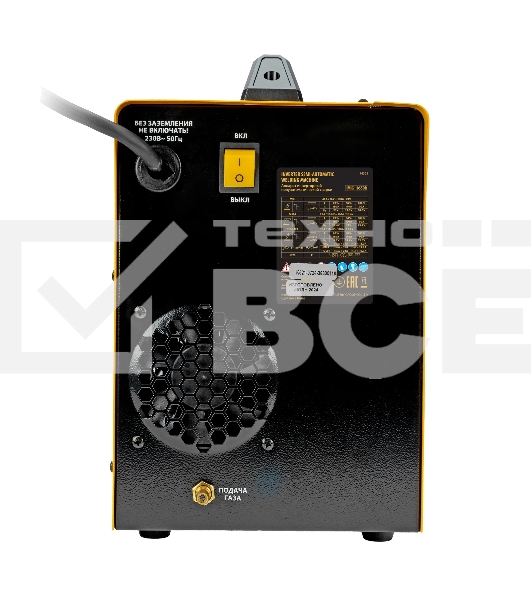 Аппарат инвертор. полуавтомат. cварки IMIG-185SDR, 180 А, ПВ 60%, катушка 5 кг Denzel