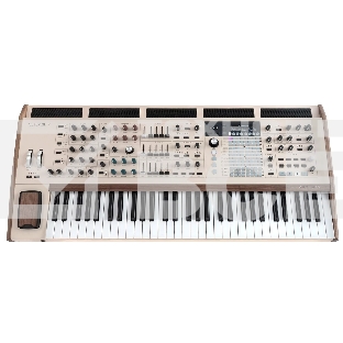 Синтезатор Arturia [PolyBrute 12] 12 голосная полифония, 61 клавиша, полифоническая клавиатура нового поколения с технологией MPE, 2x аналоговых VCO, 32-шаговый арпеджиатор, 64-шаговый секвенсор, 3D-контроллер Morphee [551002]