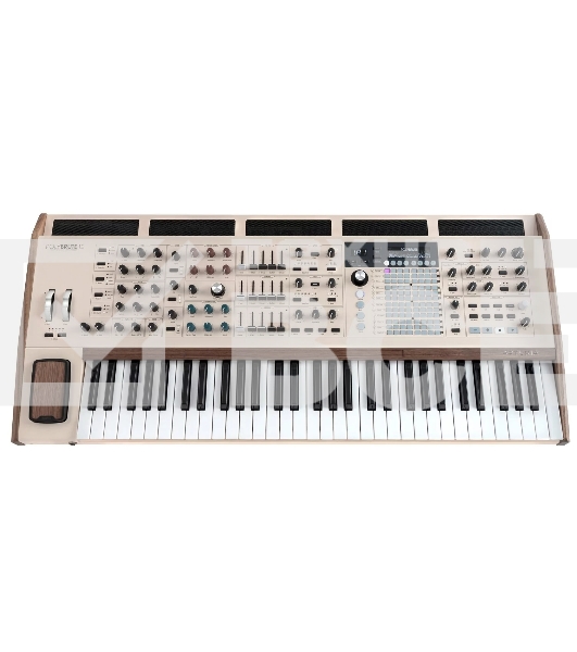 Синтезатор Arturia [PolyBrute 12] 12 голосная полифония, 61 клавиша, полифоническая клавиатура нового поколения с технологией MPE, 2x аналоговых VCO, 32-шаговый арпеджиатор, 64-шаговый секвенсор, 3D-контроллер Morphee [551002]