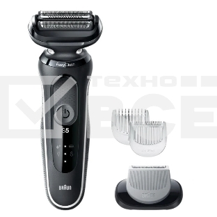 Электробритва Braun 51-W1600s белый/черный
