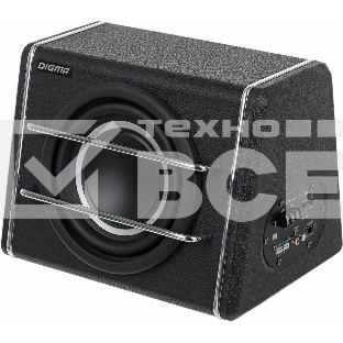 Сабвуфер автомобильный Digma DCS-80 150Вт активный (20см/8')